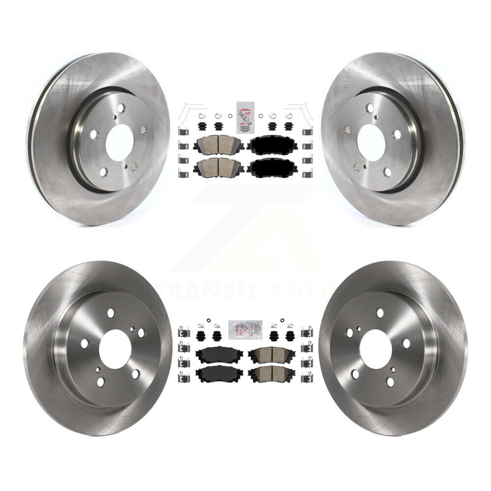 Kit de plaquettes en céramique et de disques de frein avant et arrière, pour Toyota C-HR K8A-106230