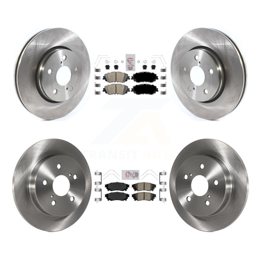 Kit de plaquettes en céramique et de disques de frein avant et arrière, pour Toyota C-HR K8A-106231
