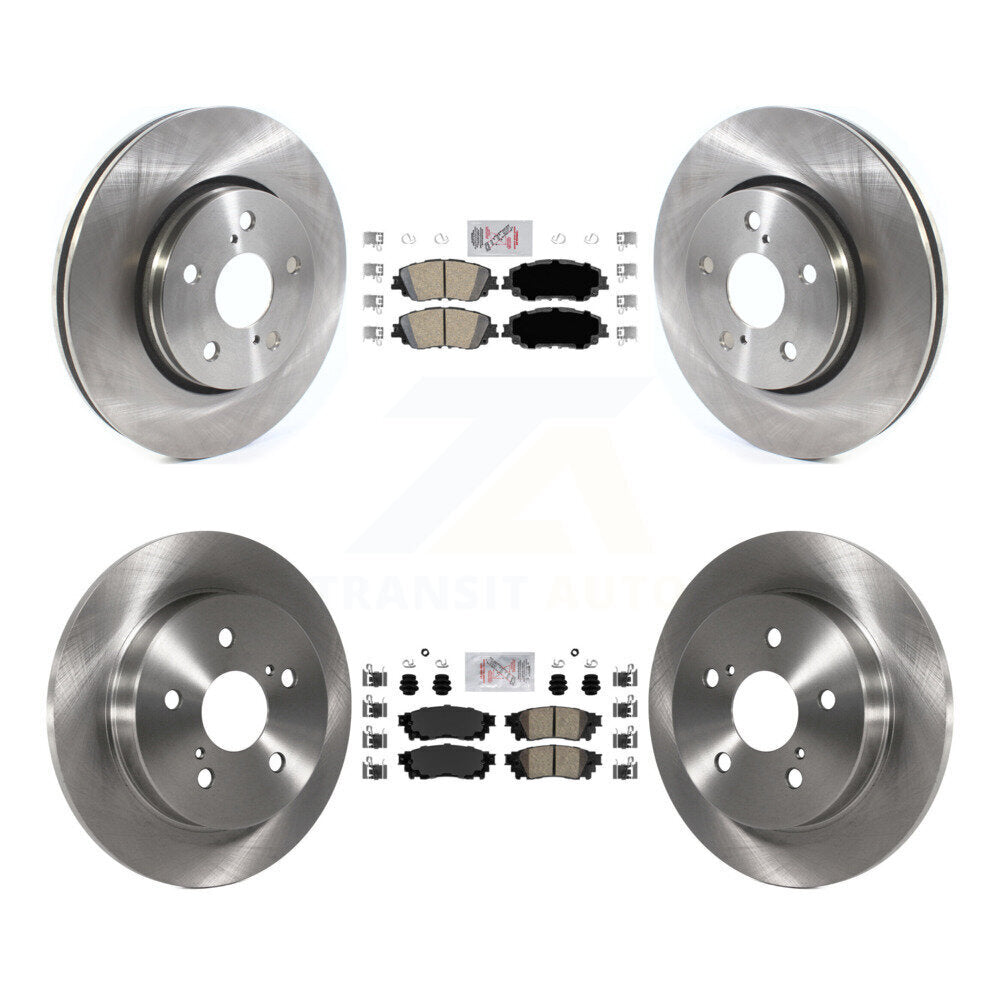 Kit de plaquettes en céramique et de disques de frein avant et arrière, pour Toyota C-HR K8A-106232