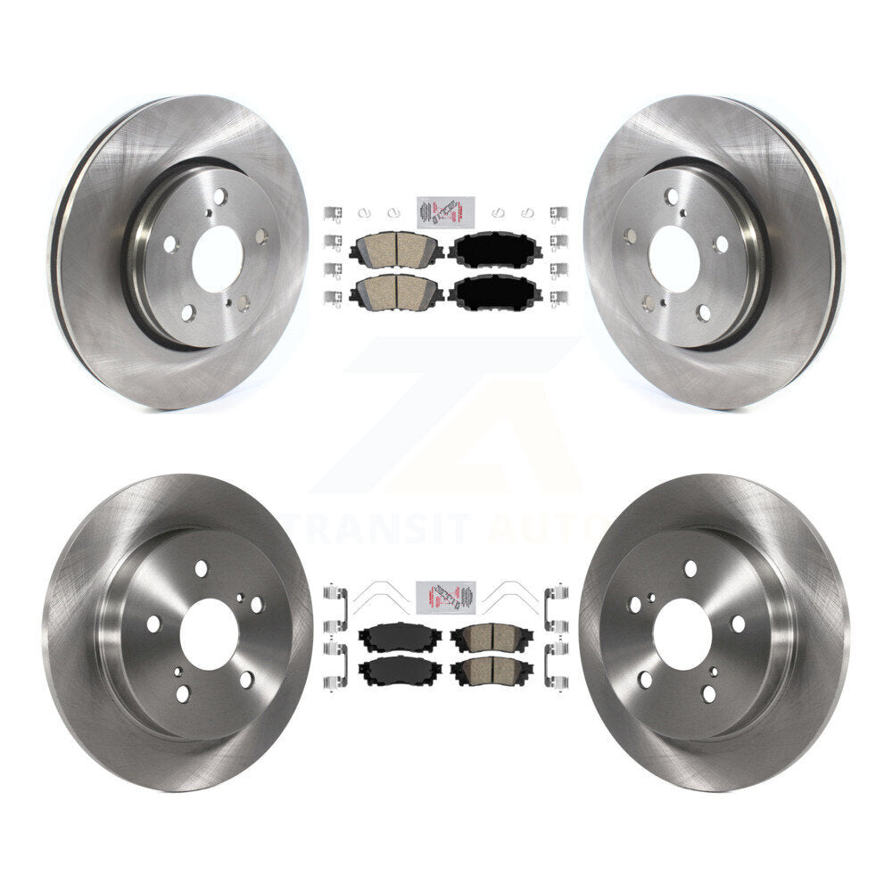 Kit de plaquettes en céramique et de disques de frein avant et arrière, pour Toyota C-HR K8A-106233