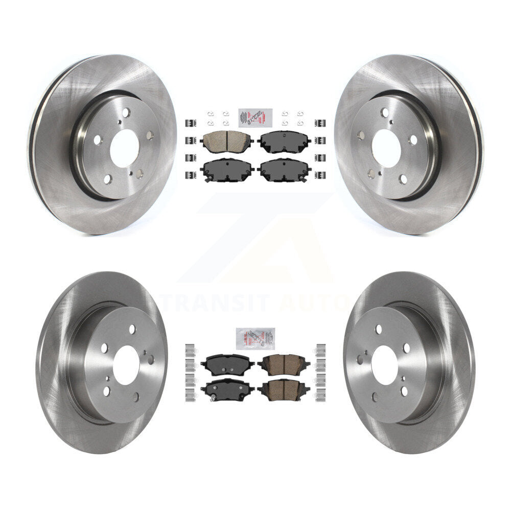 Kit de plaquettes en céramique et de disques de frein avant et arrière, pour Toyota C-HR K8A-106234