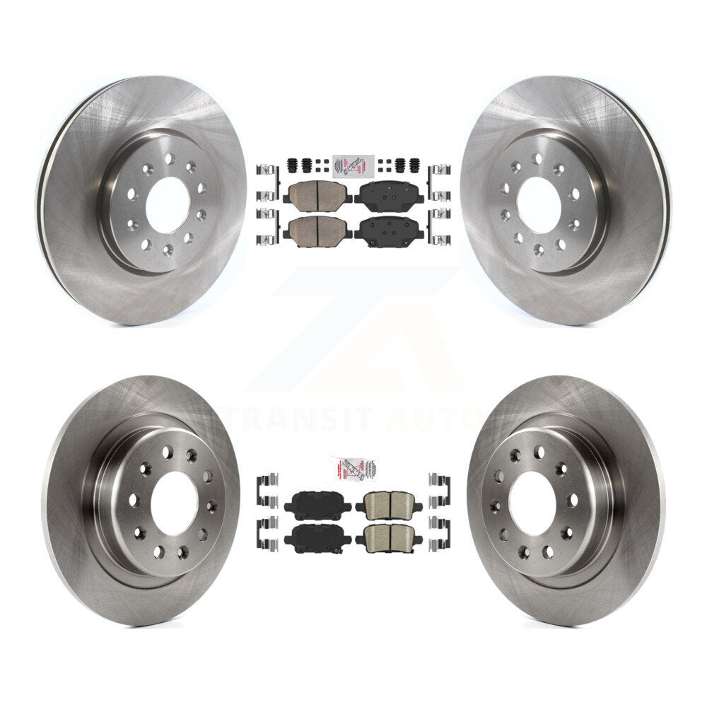 Kit de plaquettes en céramique et Rotor de frein avant et arrière, pour Chevrolet Equinox GMC Terrain Buic