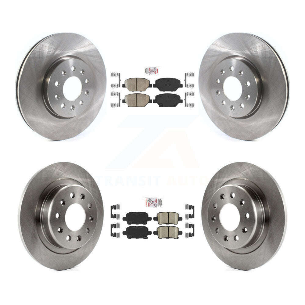 Kit de plaquettes en céramique et Rotor de frein avant et arrière, pour Chevrolet Equinox GMC Terrain Buic