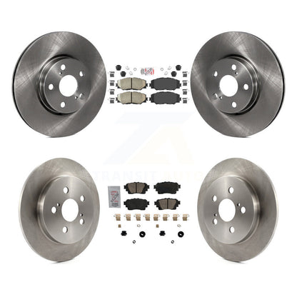 Kit de plaquettes en céramique et de rotors de frein à disque avant et arrière, pour Toyota Corolla 2019 1,8 l