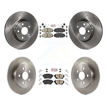 Kit de plaquettes en céramique et de rotors de frein à disque avant et arrière, pour Toyota Corolla 2019 1,8 l