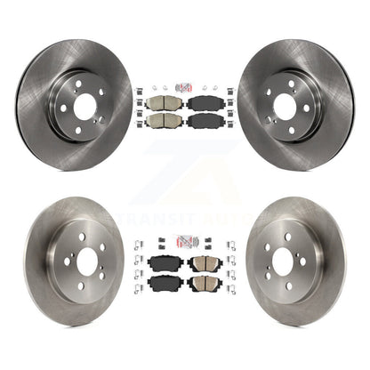 Kit de plaquettes en céramique et de rotors de frein à disque avant et arrière, pour Toyota Corolla 2019 1,8 l
