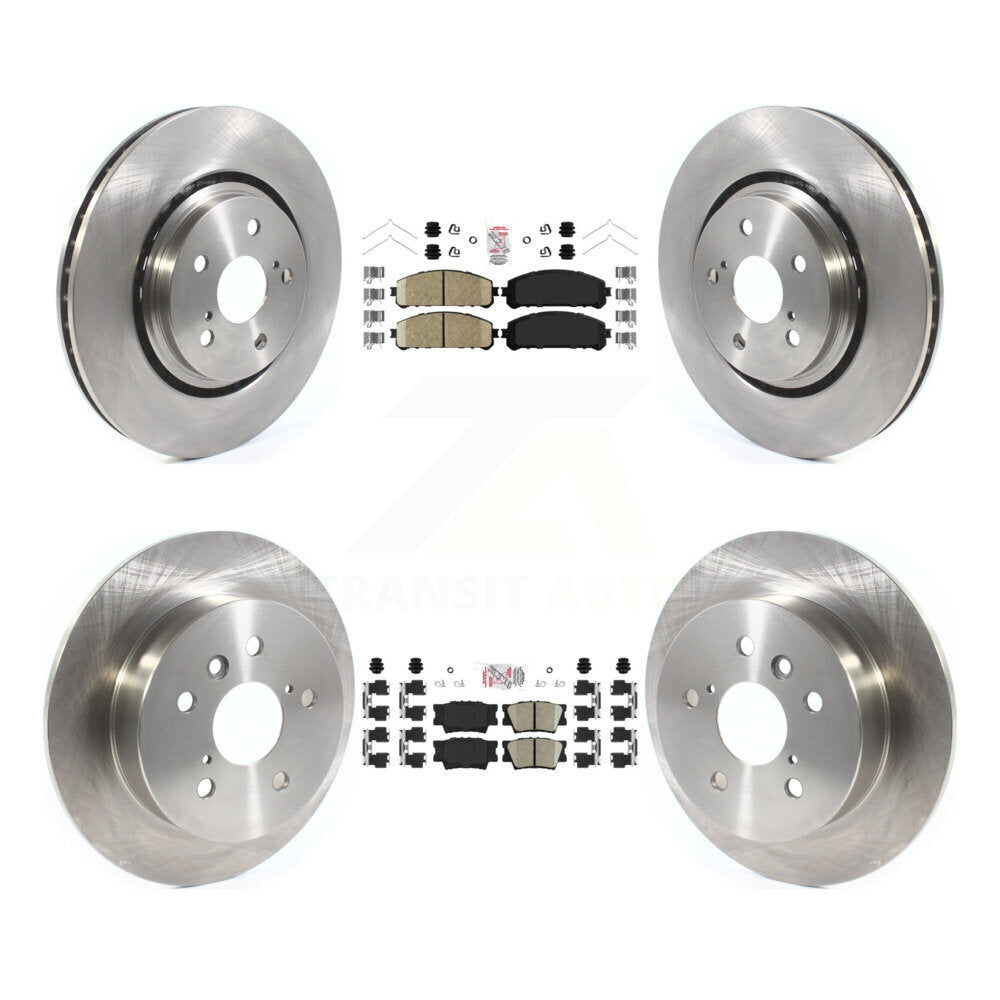 Kit de plaquettes en céramique et de rotors de frein à disque avant et arrière, pour Toyota Camry TRD 2022