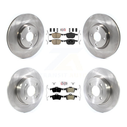 Kit de Rotor de frein à plaquettes semi-métalliques avant et arrière en céramique, pour Ford EcoSport FW 18-21