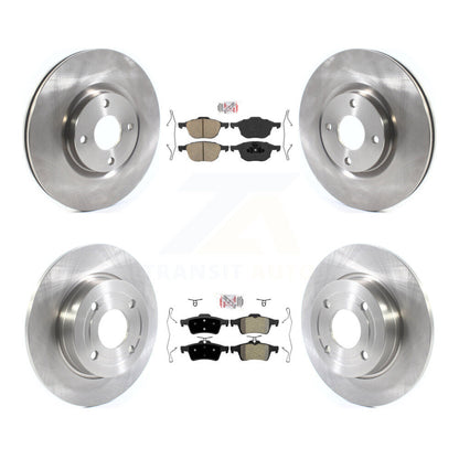 Kit de Rotor de frein à plaquettes semi-métalliques avant et arrière en céramique, pour Ford EcoSport FW 18-21