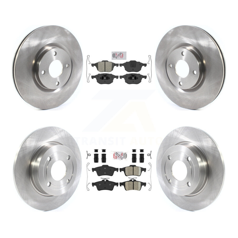 Kit de Rotor de frein à plaquettes en céramique, semi-métallique, avant et arrière, pour Ford EcoSport FW 18-21