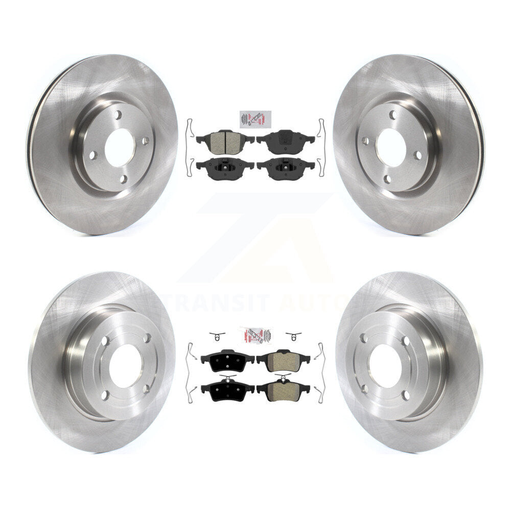 Kit de plaquettes semi-métalliques avant et arrière et rotor de frein pour Ford EcoSport FW 2018 – 2021