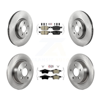 Kit de plaquettes et disques de frein semi-métalliques avant et arrière en céramique, pour Ford Transit Connect