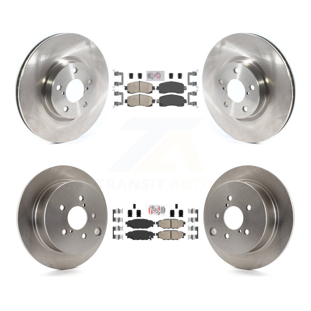 Kit de plaquettes en céramique et de disques de frein avant et arrière, pour Subaru Impreza K8A-106285