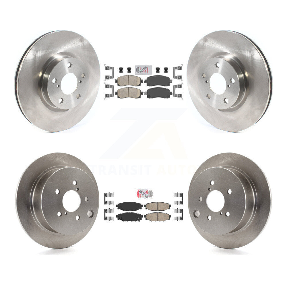 Kit de plaquettes en céramique et de disques de frein avant et arrière, pour Subaru Impreza K8A-106286