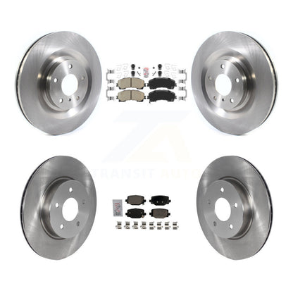 Kit de plaquettes en céramique et de rotors de frein à disque avant et arrière, pour INFINITI QX50 QX55