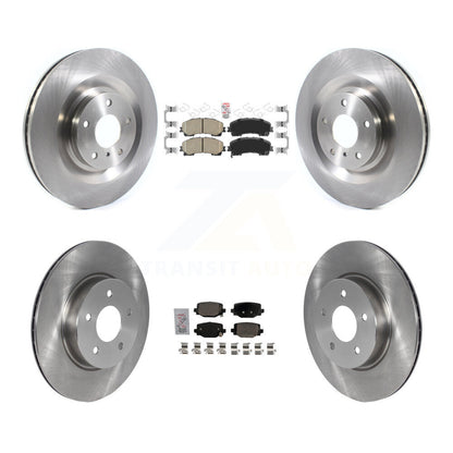 Kit de plaquettes en céramique et de rotors de frein à disque avant et arrière, pour INFINITI QX50 QX55