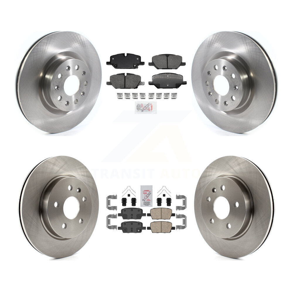 Kit de plaquettes en céramique et de rotors de frein avant et arrière, pour Chevrolet Camaro LT 2022 avec 2.0