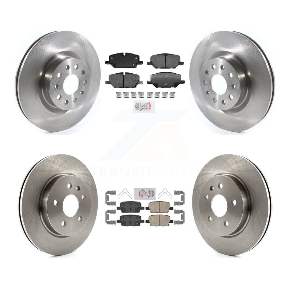 Kit de plaquettes en céramique et de rotors de frein avant et arrière, pour Chevrolet Camaro LT 2022 avec 2.0