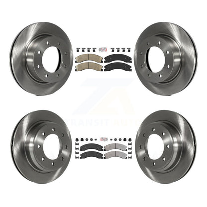 Kit de plaquettes et disques de frein semi-métalliques avant et arrière en céramique, pour Nissan NV2500 NV350