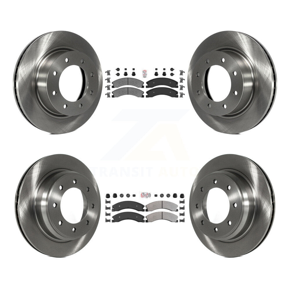 Kit de plaquettes semi-métalliques avant et arrière et Rotor de frein, pour Nissan NV2500 NV3500 NV150