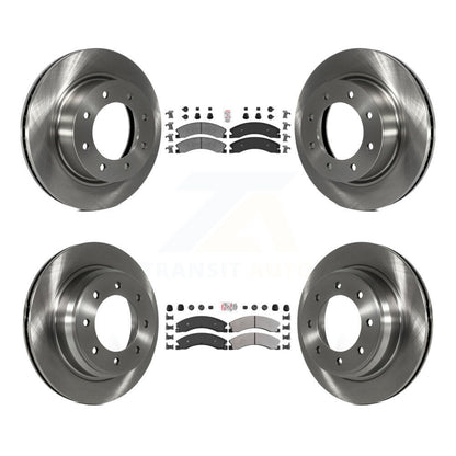 Kit de plaquettes semi-métalliques avant et arrière et Rotor de frein, pour Nissan NV2500 NV3500 NV150