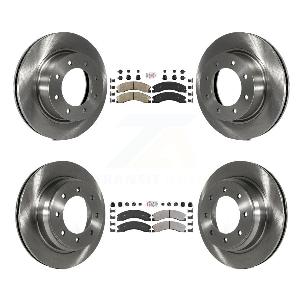 Kit de plaquettes et disques de frein semi-métalliques avant et arrière en céramique, pour Nissan NV2500 NV350