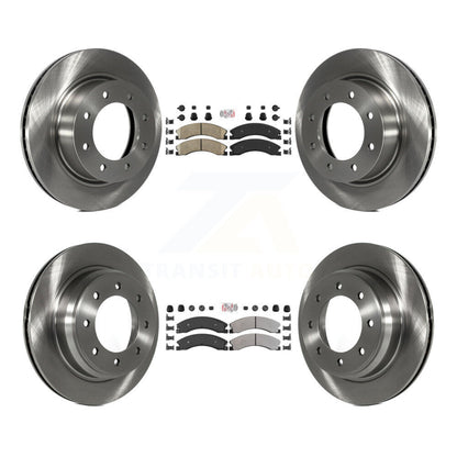 Kit de plaquettes et disques de frein semi-métalliques avant et arrière en céramique, pour Nissan NV2500 NV350