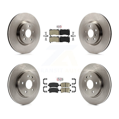 Kit de plaquettes en céramique et de rotors de frein à disque, semi-métalliques avant et arrière, pour Cadillac XT