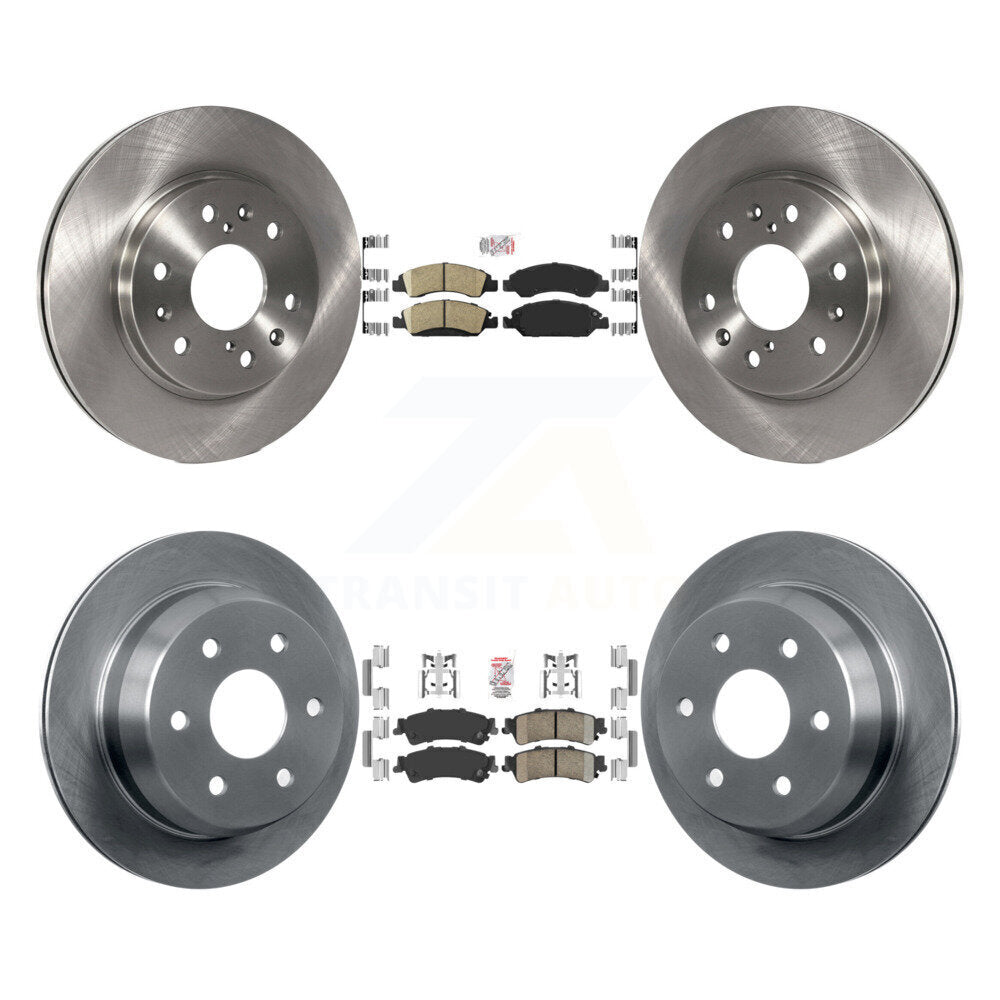 Kit de plaquettes en céramique et Rotor de frein avant et arrière, pour Chevrolet Silverado 1500 GMC Sierr
