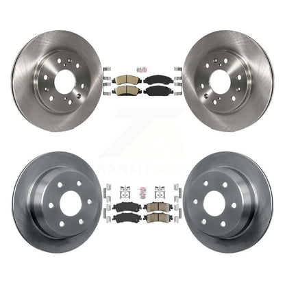 Kit de plaquettes en céramique et Rotor de frein avant et arrière, pour Chevrolet Silverado 1500 GMC Sierr