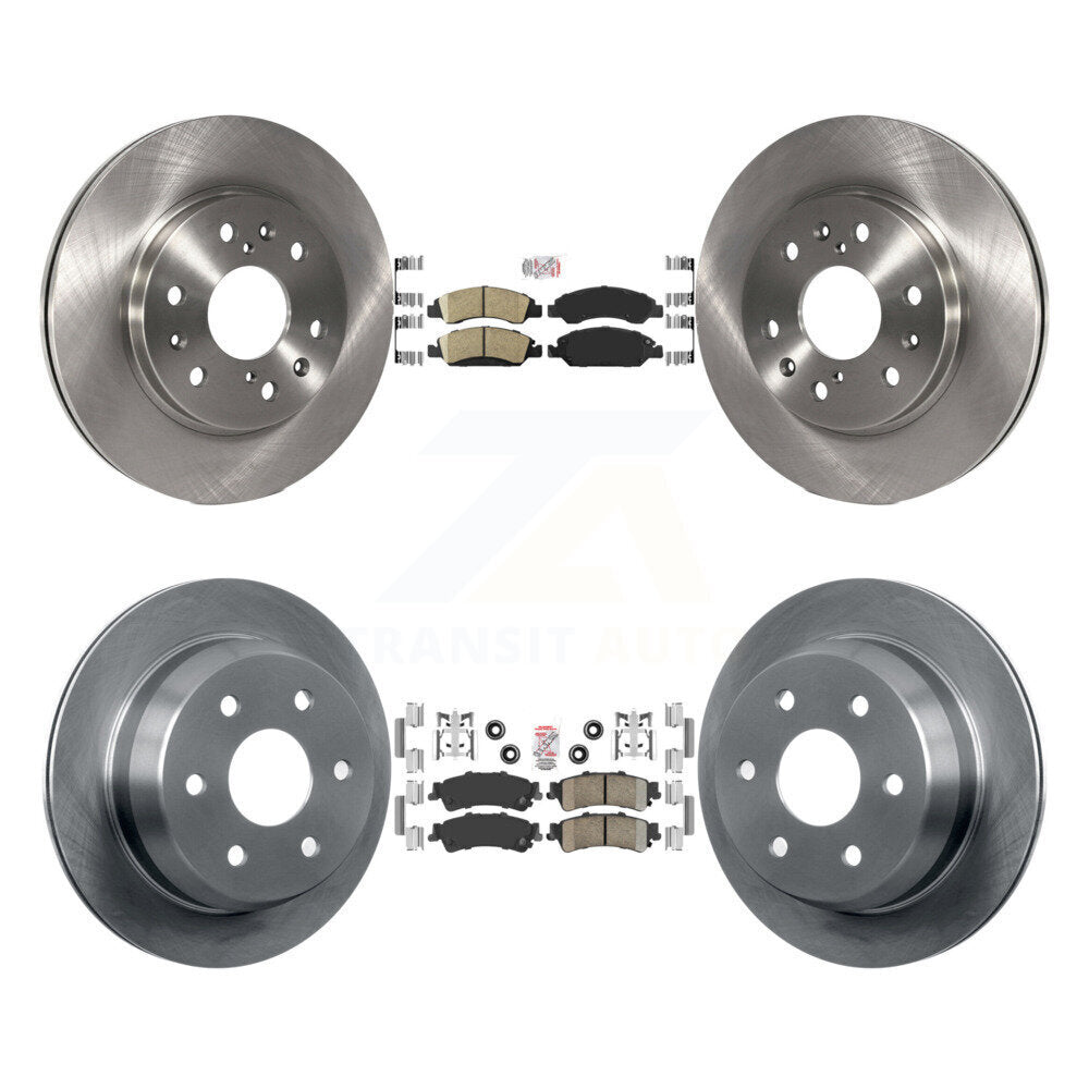 Kit de plaquettes en céramique et Rotor de frein avant et arrière, pour Chevrolet Silverado 1500 GMC Sierr
