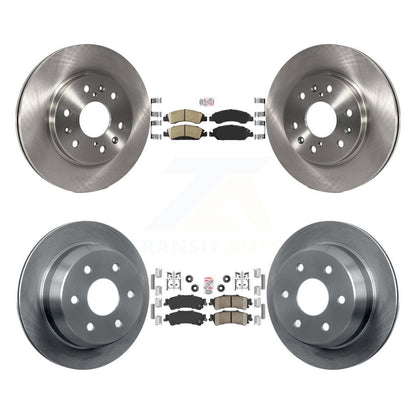 Kit de plaquettes en céramique et Rotor de frein avant et arrière, pour Chevrolet Silverado 1500 GMC Sierr