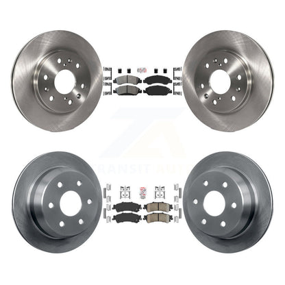 Kit de Rotor de frein à plaquettes en céramique, semi-métallique, avant et arrière, pour Chevrolet Silverado GM