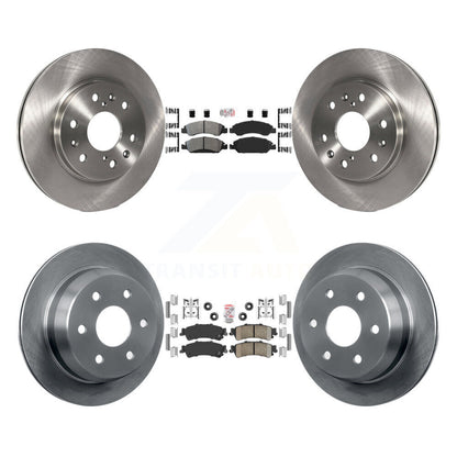 Kit de Rotor de frein à plaquettes en céramique, semi-métallique, avant et arrière, pour Chevrolet Silverado GM