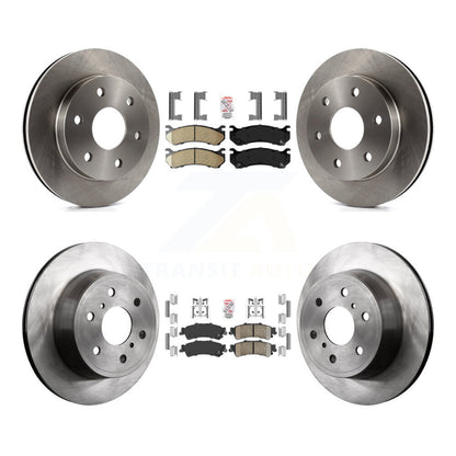 Kit de plaquettes en céramique et de rotors de frein à disque avant et arrière, pour GMC Sierra 1500 Classic