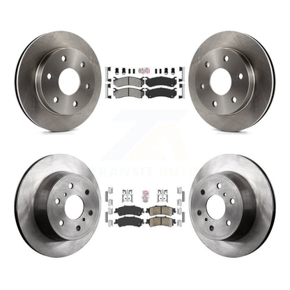 Kit de Rotor de frein à plaquettes en céramique, semi-métallique, avant et arrière, pour GMC Sierra 1500 Classi