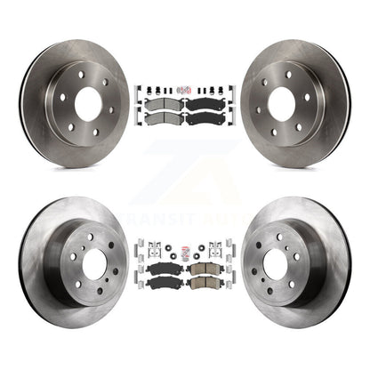 Kit de Rotor de frein à plaquettes en céramique, semi-métallique, avant et arrière, pour GMC Sierra 1500 Classi