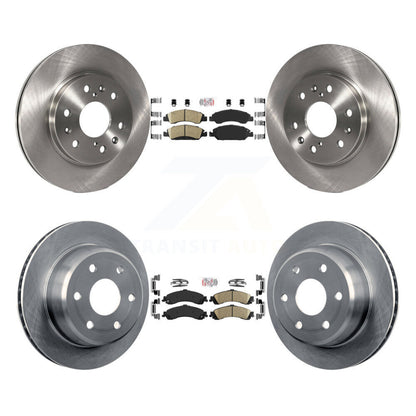 Kit de plaquettes en céramique et Rotor de frein avant et arrière, pour Chevrolet Silverado 1500 GMC Sierr