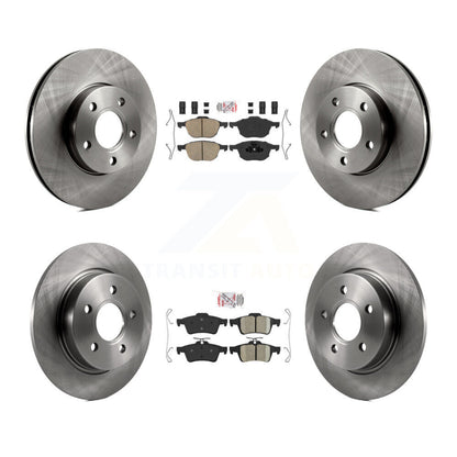 Kit de plaquettes en céramique et de rotors de frein à disque avant et arrière, pour Ford Focus K8A-106391