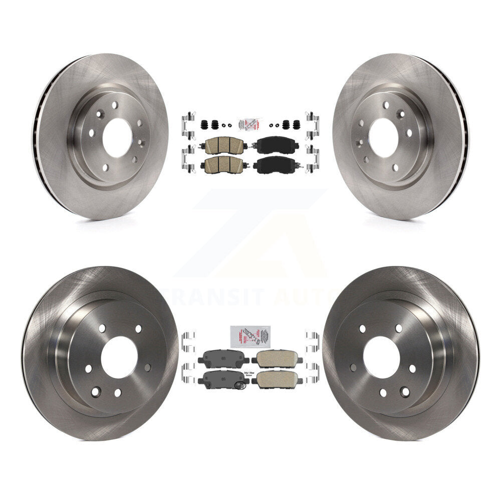 Kit de plaquettes en céramique et de disques de frein avant et arrière, pour Nissan LEAF K8A-106393
