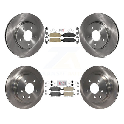 Kit de plaquettes en céramique et de disques de frein avant et arrière, pour Nissan LEAF K8A-106398