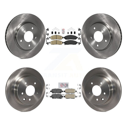 Kit de plaquettes en céramique et de disques de frein avant et arrière, pour Nissan LEAF K8A-106399