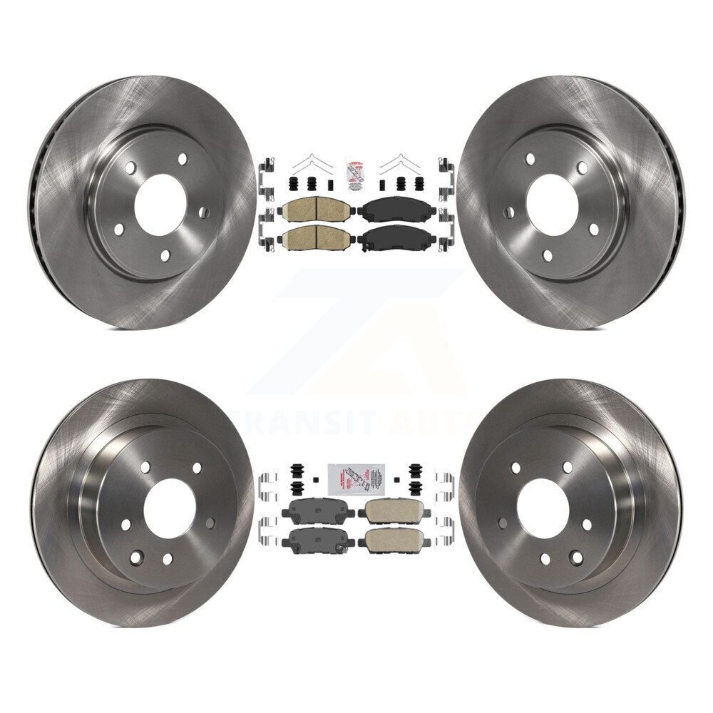 Kit de plaquettes en céramique et de disques de frein avant et arrière, pour Nissan LEAF K8A-106400