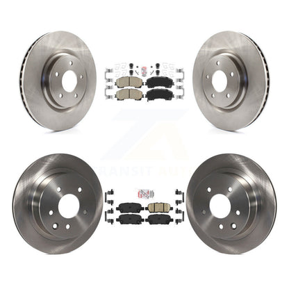 Kit de plaquettes en céramique et de disques de frein avant et arrière, pour Nissan Rogue K8A-106401