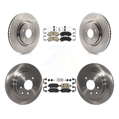 Kit de plaquettes en céramique et de disques de frein avant et arrière, pour Nissan Rogue K8A-106402