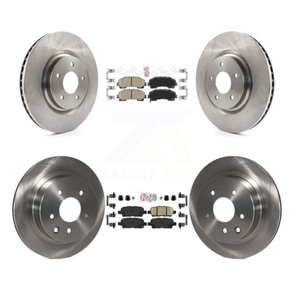 Kit de plaquettes en céramique et de disques de frein avant et arrière, pour Nissan Rogue K8A-106404