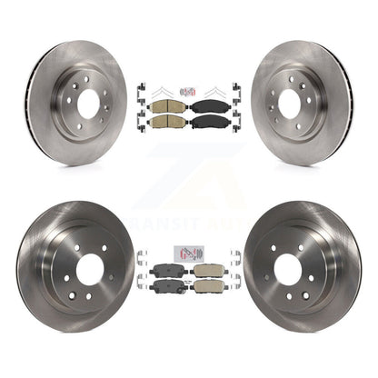 Kit de plaquettes en céramique et de disques de frein avant et arrière, pour Nissan LEAF K8A-106405