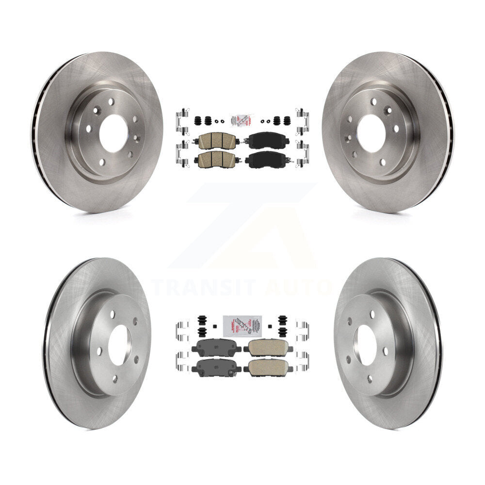 Kit de plaquettes en céramique et de disques de frein avant et arrière, pour Nissan LEAF K8A-106410