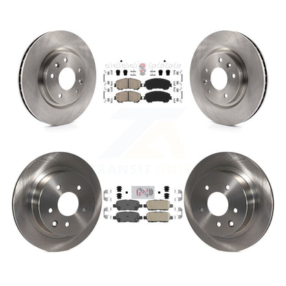 Kit de plaquettes en céramique et de disques de frein avant et arrière, pour Nissan Rogue Sport Qashqa
