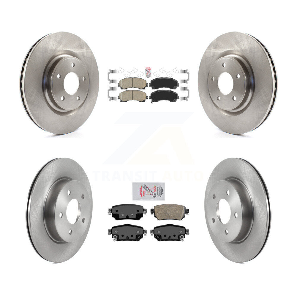 Kit de plaquettes en céramique et de disques de frein avant et arrière, pour Nissan Rogue K8A-106418